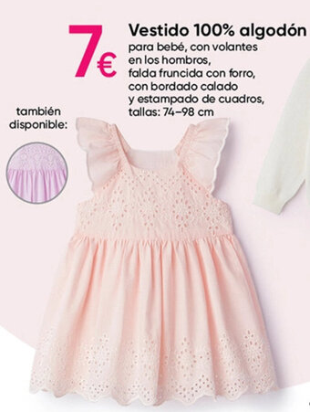 Pepco Vestido 100% Algodón oferta