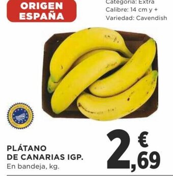 Supercor Plátano de Canarias IGP oferta
