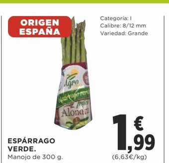 Supercor Espárrago Verde oferta