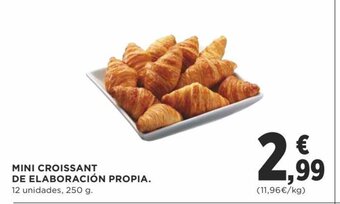 Supercor Mini Croissant de Elaboración Propia oferta