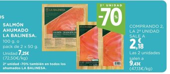Supercor Salmón Ahumado La Balinesa oferta