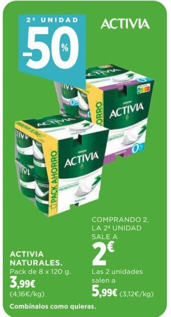 Supercor Activia Naturales oferta
