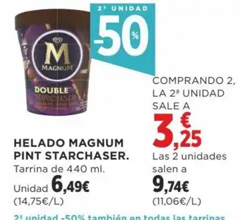 Supercor Helado Magnum Pint Starchaser oferta