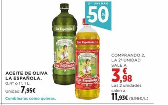 Supercor Aceite de Oliva La Española oferta