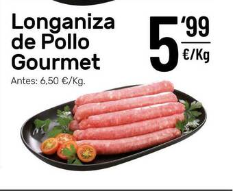 AhorraMas Longaniza De Pollo Gourmet oferta