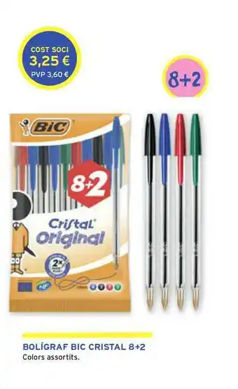 Abacus Boligraf Bic Cristal oferta