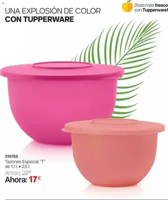 Tupperware 310755 Tazones Especial oferta