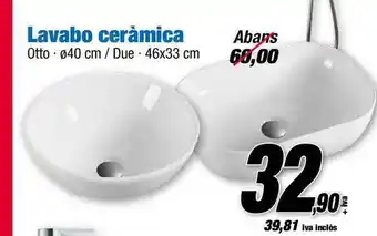 Ferrolan Lavabo Ceràmica oferta