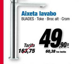 Ferrolan Aixeta Lavabo oferta