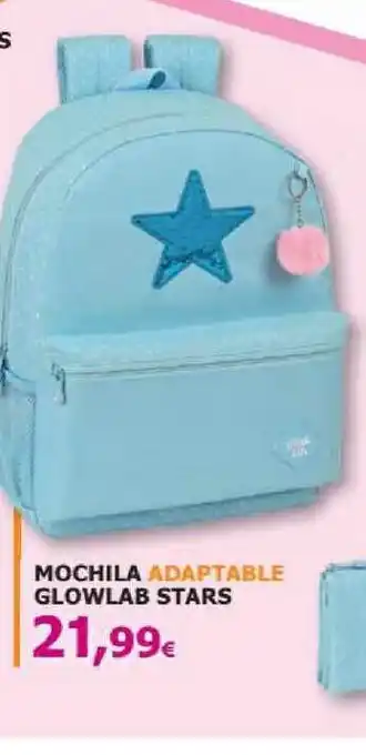 Toy Planet Mochila Adaptable Glowlab Stars oferta