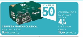 Supercor Cerveza Mahou Clásica oferta