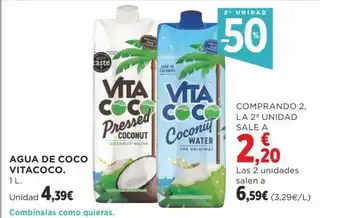 Supercor Agua De Coco Vitacoco oferta