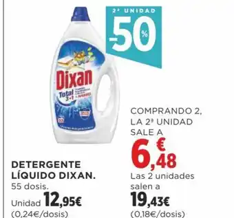 Supercor Detergente Líquido Dixan oferta