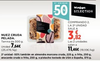 Hipercor Nuez Cruda Pelada oferta