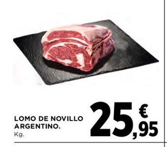 Hipercor Lomo De Novillo Argentino oferta
