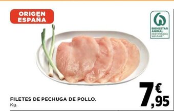 Hipercor Filetes de Pechuga de Pollo oferta