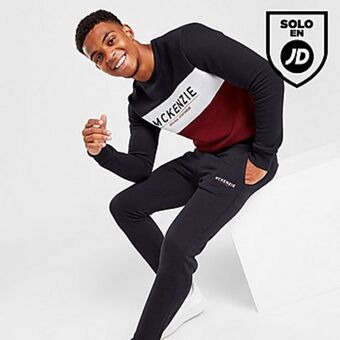 JD Sports Mckenzie pantalón de chándal essential cuffed oferta