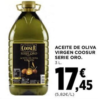 Hipercor Aceite de Oliva Virgen Coosur Serie Oro oferta