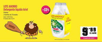 AhorraMas Detergente líquido ariel oferta