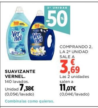 Hipercor Suavizante Vernel oferta