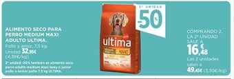Hipercor Alimento Seco Para Perro Medium Maxi Adulto Ultima oferta