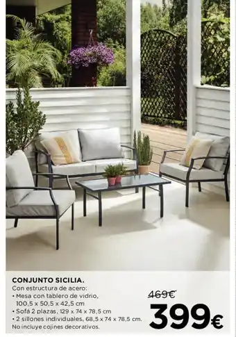 Hipercor Conjunto Sicilia oferta