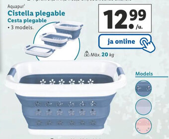 Lidl Cistella Plegable oferta