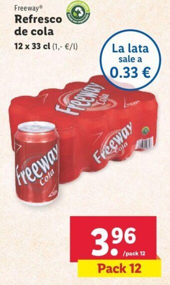 Lidl Refresco de Cola oferta