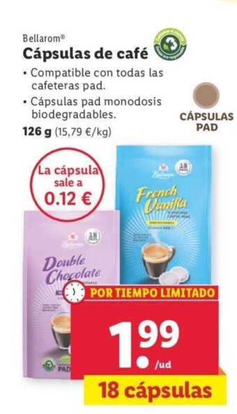 Lidl Cápsulas de Café oferta