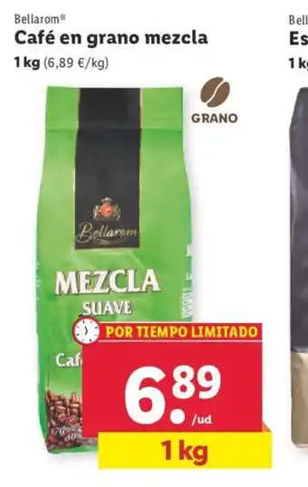 Lidl Café en Grano Mezcla oferta