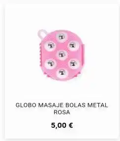 Ale-Hop Globo masaje bolas metal rosa 5,00 € oferta
