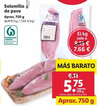 Lidl Solomillo oferta