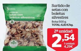 La Sirena Setas oferta