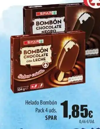 SPAR Lanzarote Helado de chocolate spar oferta