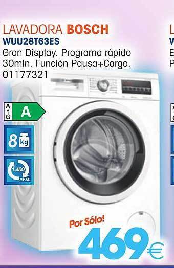 Master Cadena Lavadora bosch oferta