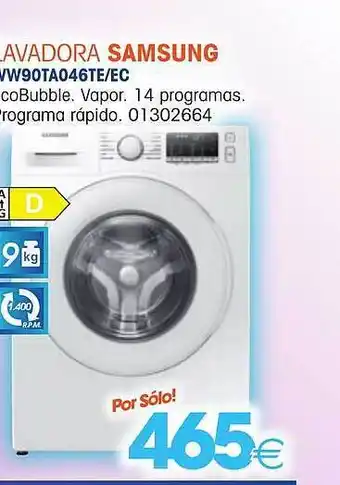 Master Cadena Lavadora samsung oferta