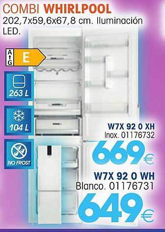 Master Cadena Combi whirlpool oferta