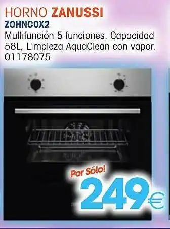 Master Cadena Horno zanussi zohncox2 oferta