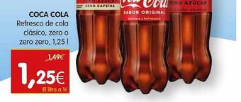 Dicost Coca cola refresco de cola clásico zero o zero zero oferta