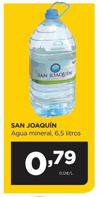 Alimerka San joaquin agua mineral 6.5 litros oferta