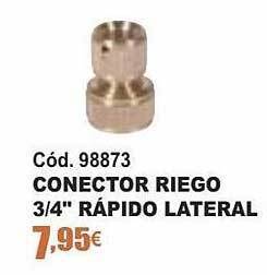 Ferrcash Conector riego 3 4 oferta