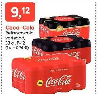 Suma Supermercados Coca-cola refresco cola variedad oferta