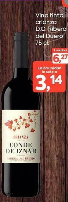 Suma Supermercados Vino tinto crianza d.o. ribera del duero oferta