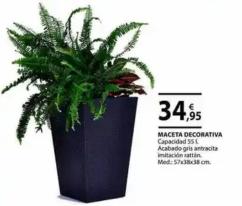 Maceta decorativa