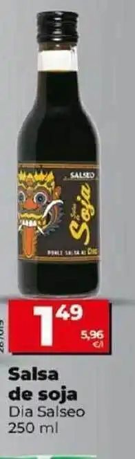 Dia Salsa de soja dia salseo oferta