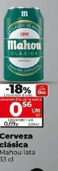 Dia Cerveza clásica mahou oferta