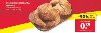 Lidl Croissant de margarina aprox. oferta