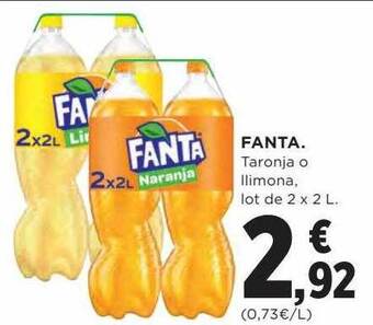 Hipercor Fanta oferta