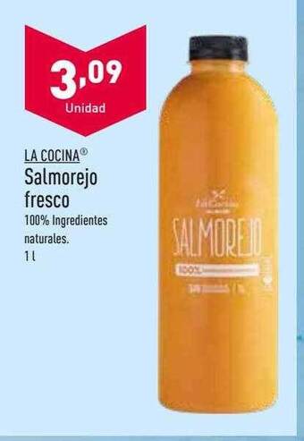 ALDI La cocina salmorejo fresco oferta