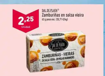 ALDI Sal de planta zamburiñas en salsa vieira oferta